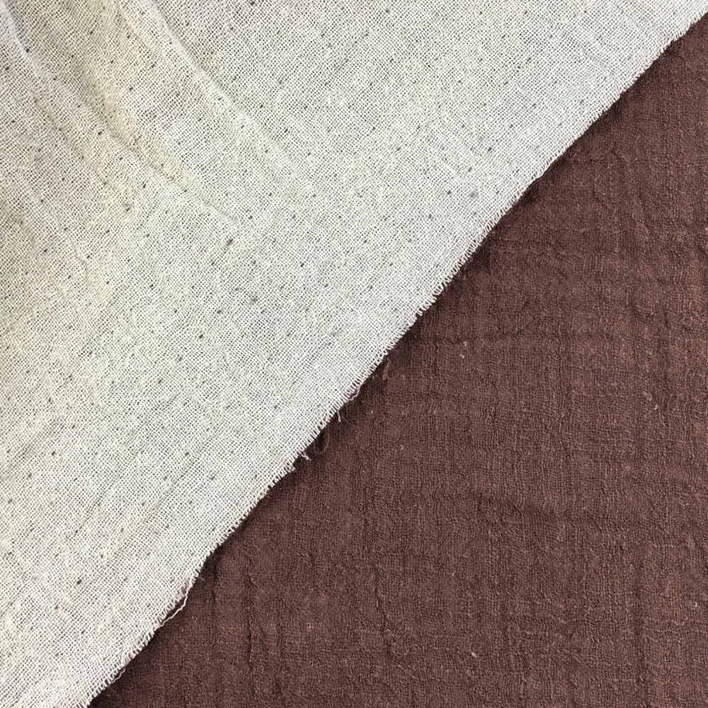 Desert Robe, Brown and Ivory