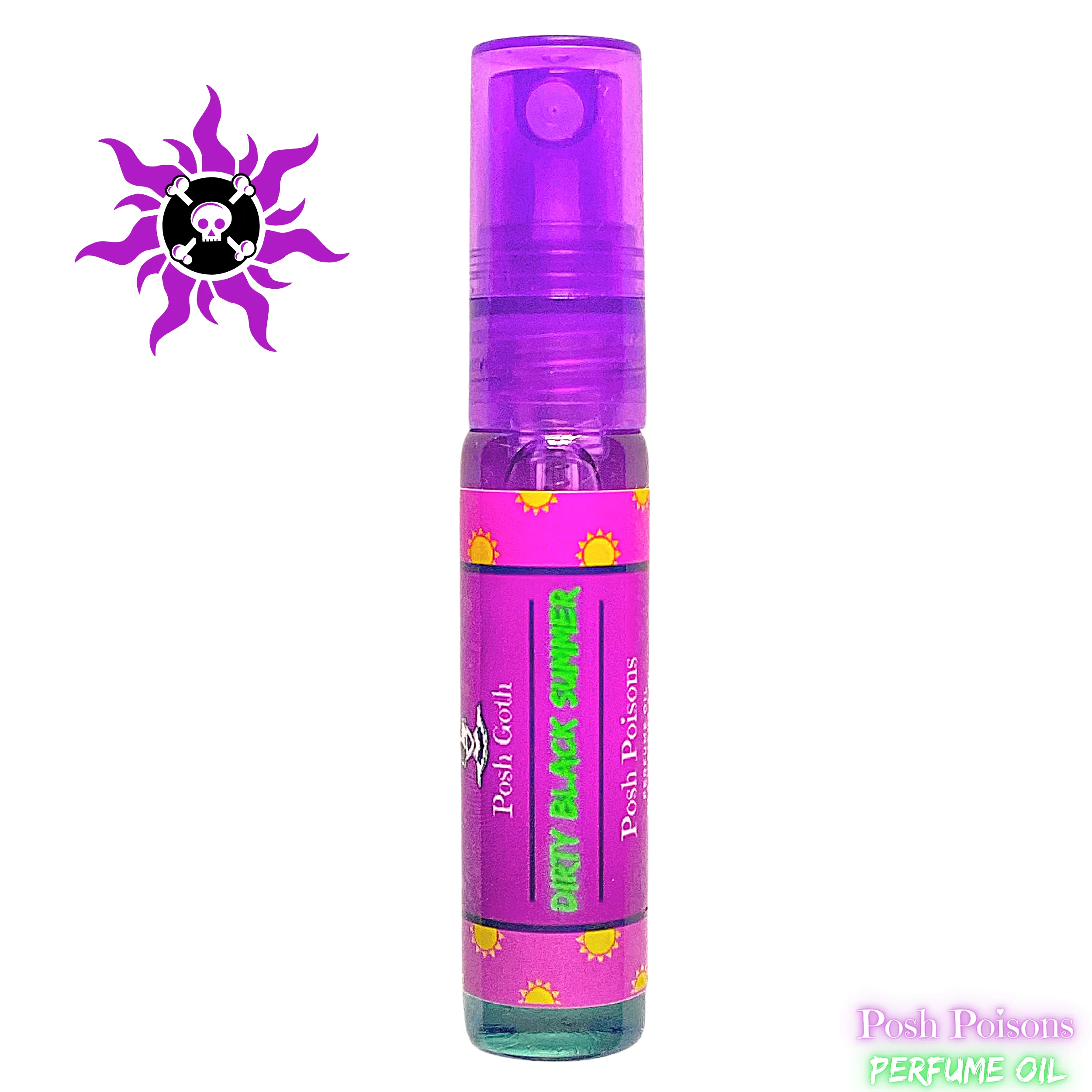 Dirty Black Summer Spicy Tropical Gothic Perfume 5 ml Spray Sample