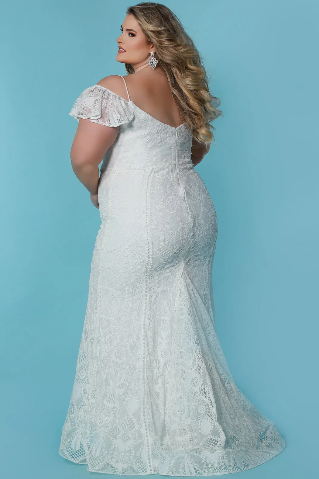 Discontinued Celeste Wedding Dress <br> SC5297
