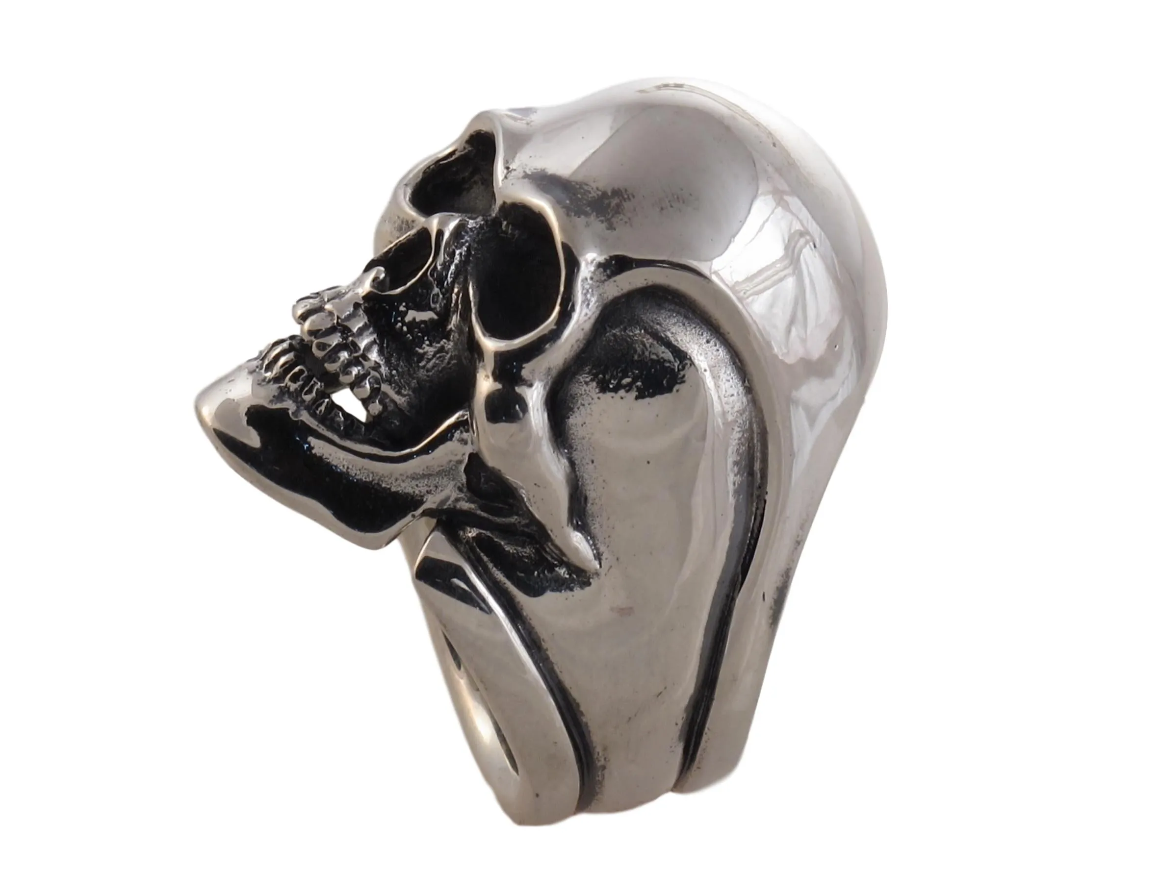 #DR - 12 High Profile  Skull Ring