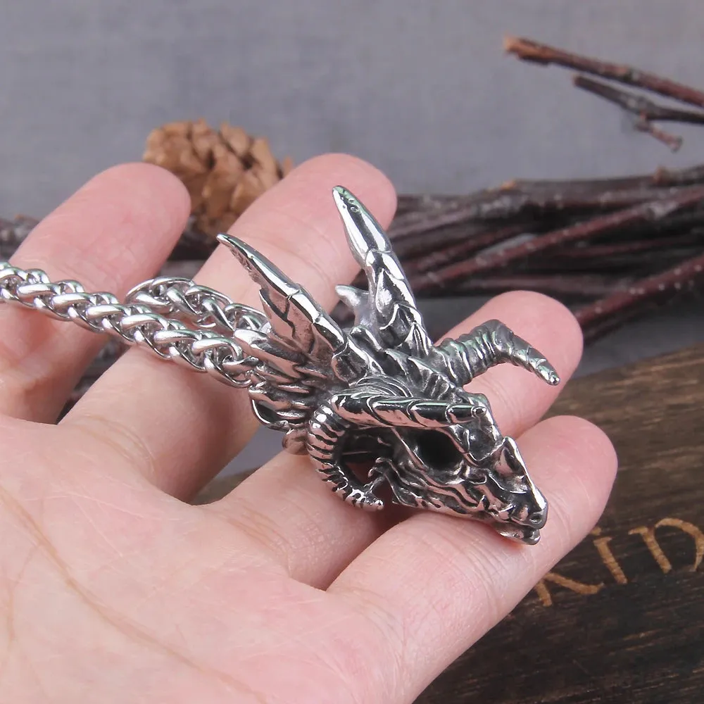 Dragon Skull Necklace