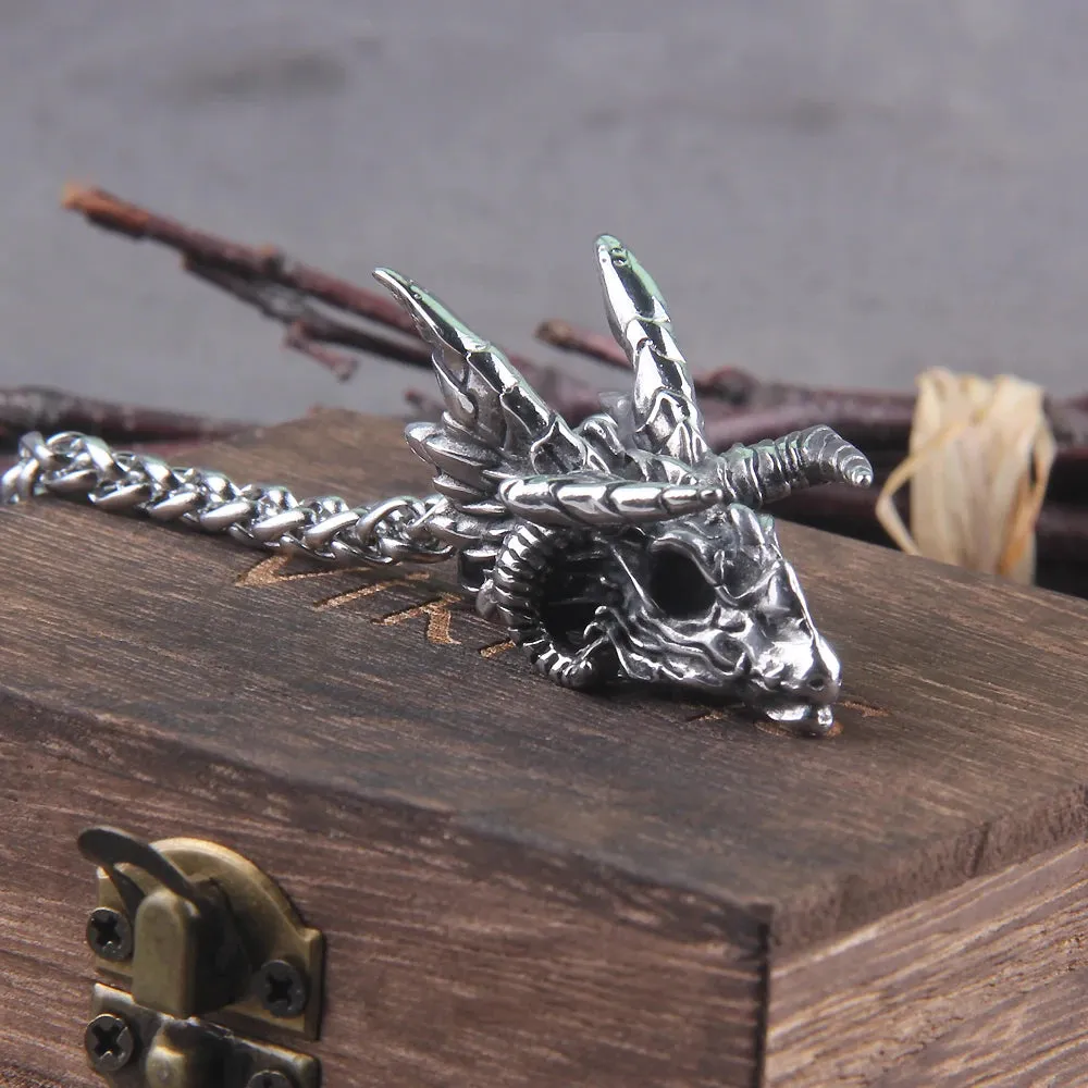 Dragon Skull Necklace