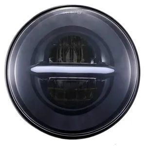 Eagle Lights Infinity Beam Series 7" Round LED Headlight for Harley Davidson and Indian Motorcycles