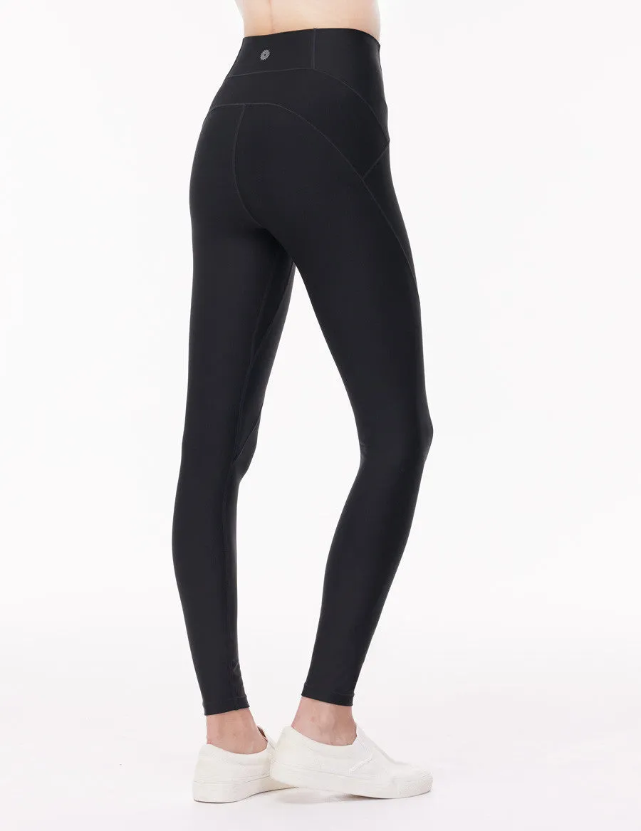 easyoga Lespiro Brights-Moon Tights2 - L1 Black