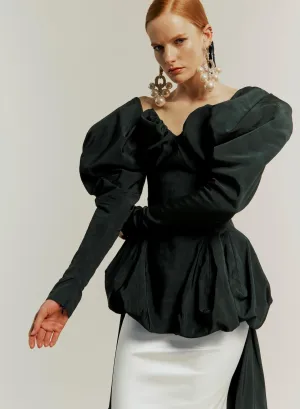 Elizabeth sleeves: Moire