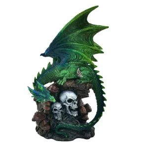 Emerald Skull Dragon - Enchanted Nightmare - Spirit of the Forest