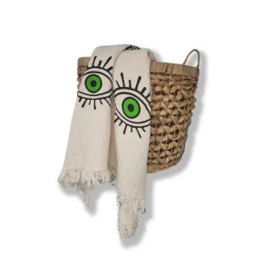 Eye Green PESHTEMEL BEACH * PAREO TOWELS
