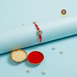 Fancy Beaded Rakhi- Send to India