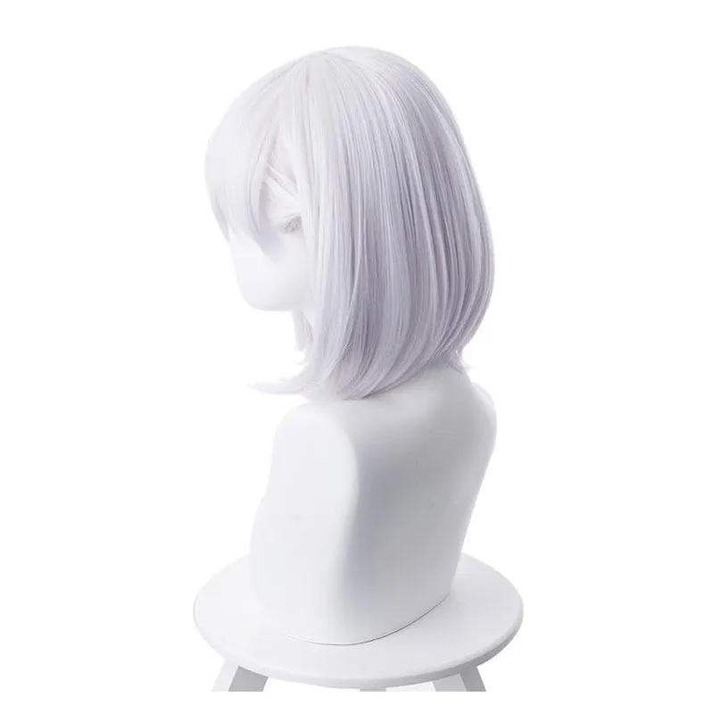 FGO Fate Grand Order Assassin Kama 35cm Short Silver Grey Halloween Cosplay Wigs