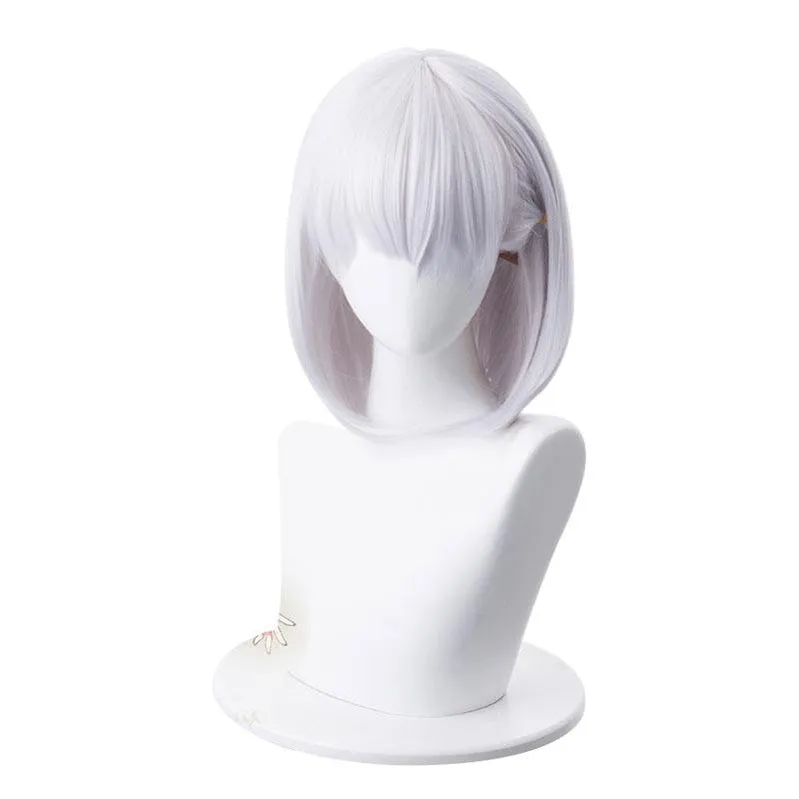FGO Fate Grand Order Assassin Kama 35cm Short Silver Grey Halloween Cosplay Wigs
