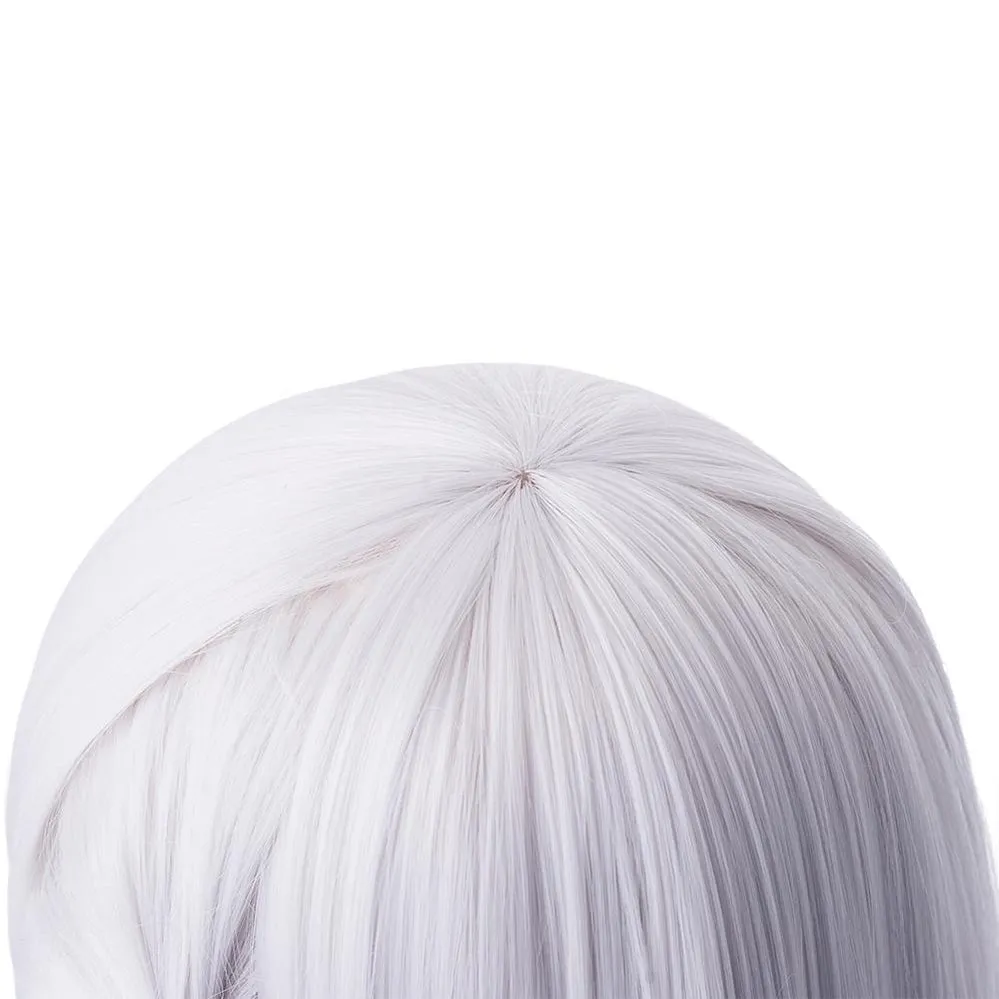FGO Fate Grand Order Kama 55cm Long Silver Halloween Cosplay Wigs