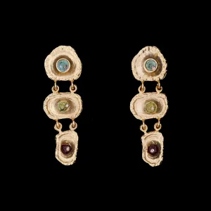 Fine Sea Urchin Post Earrings