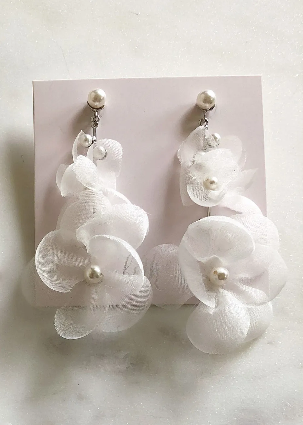 Flutter Pearl Drop