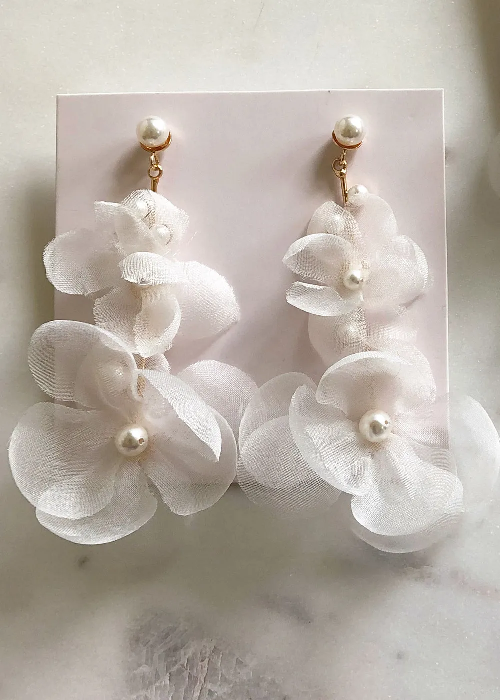 Flutter Pearl Drop
