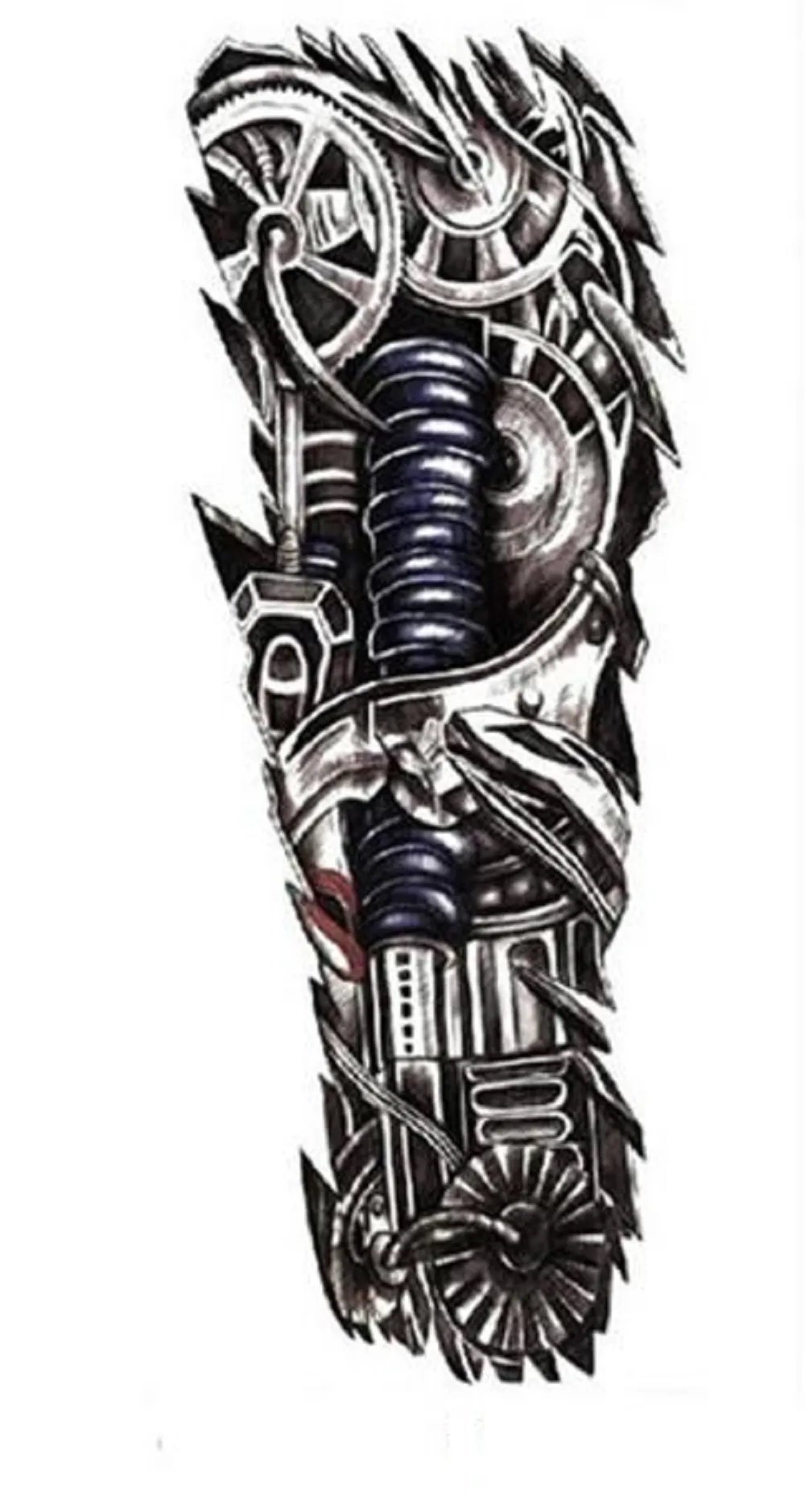 Full Arm Temporary Tattoo Art Sticker Waterproof Easy to apply Looks real