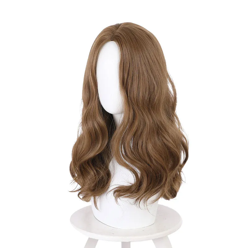 Game Identity V Psychologist Eda Mesmer Brown Cosplay Wigs