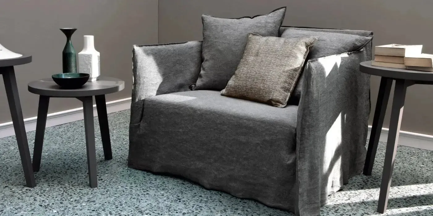 Ghost 09 - Love Seat - Floor Model Palm Beach