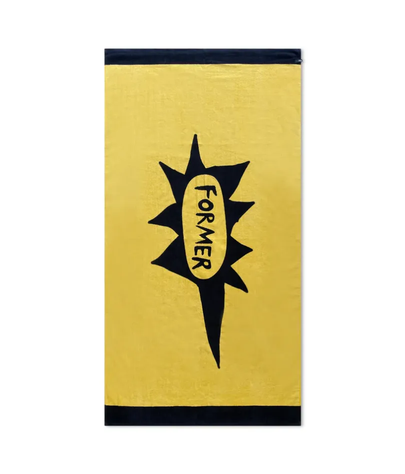 GLEAM BEACH TOWEL - SAFFRON