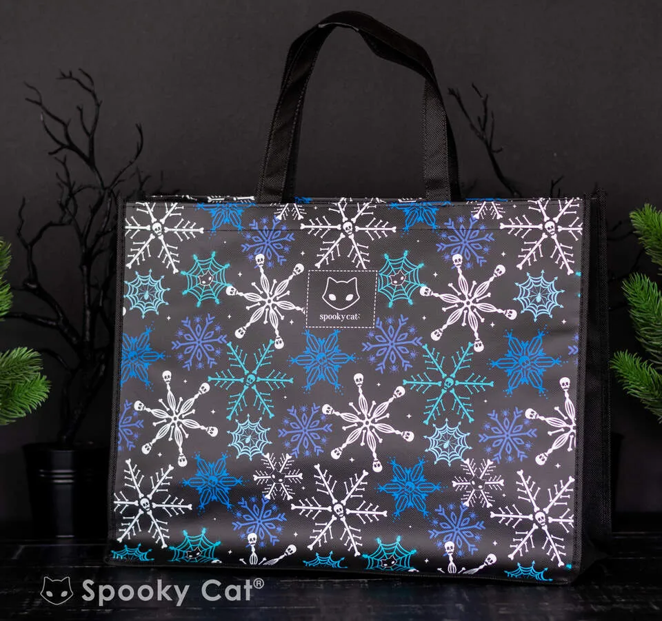 Gothic Snowflake Tote Bag
