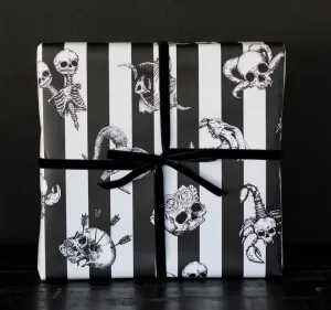 Gothic Stripe Zodiac Gift Wrap (1 Sheet)