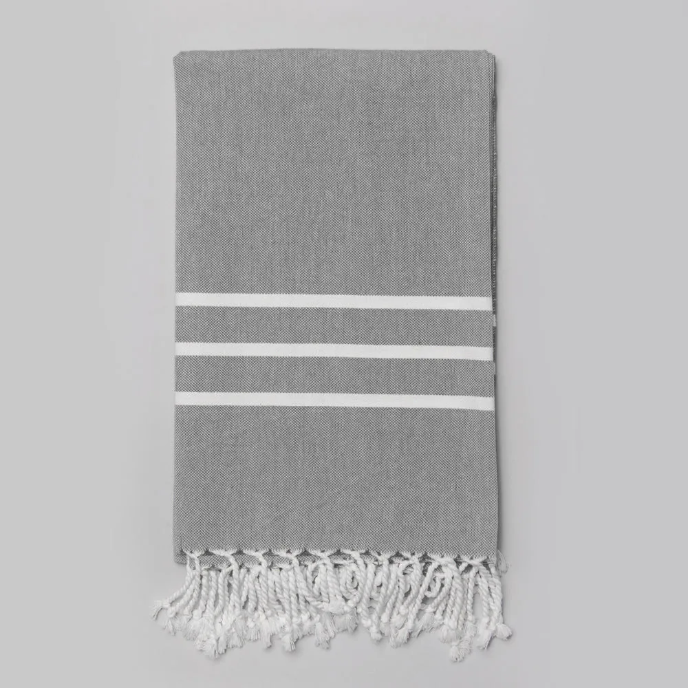 Grey Bath Towel – Antiochia Collection