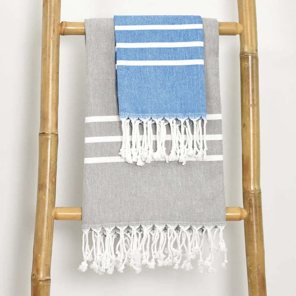 Grey Bath Towel – Antiochia Collection