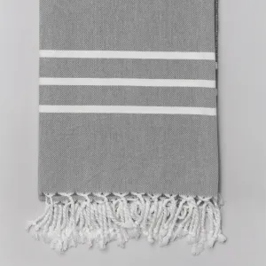 Grey Bath Towel – Antiochia Collection
