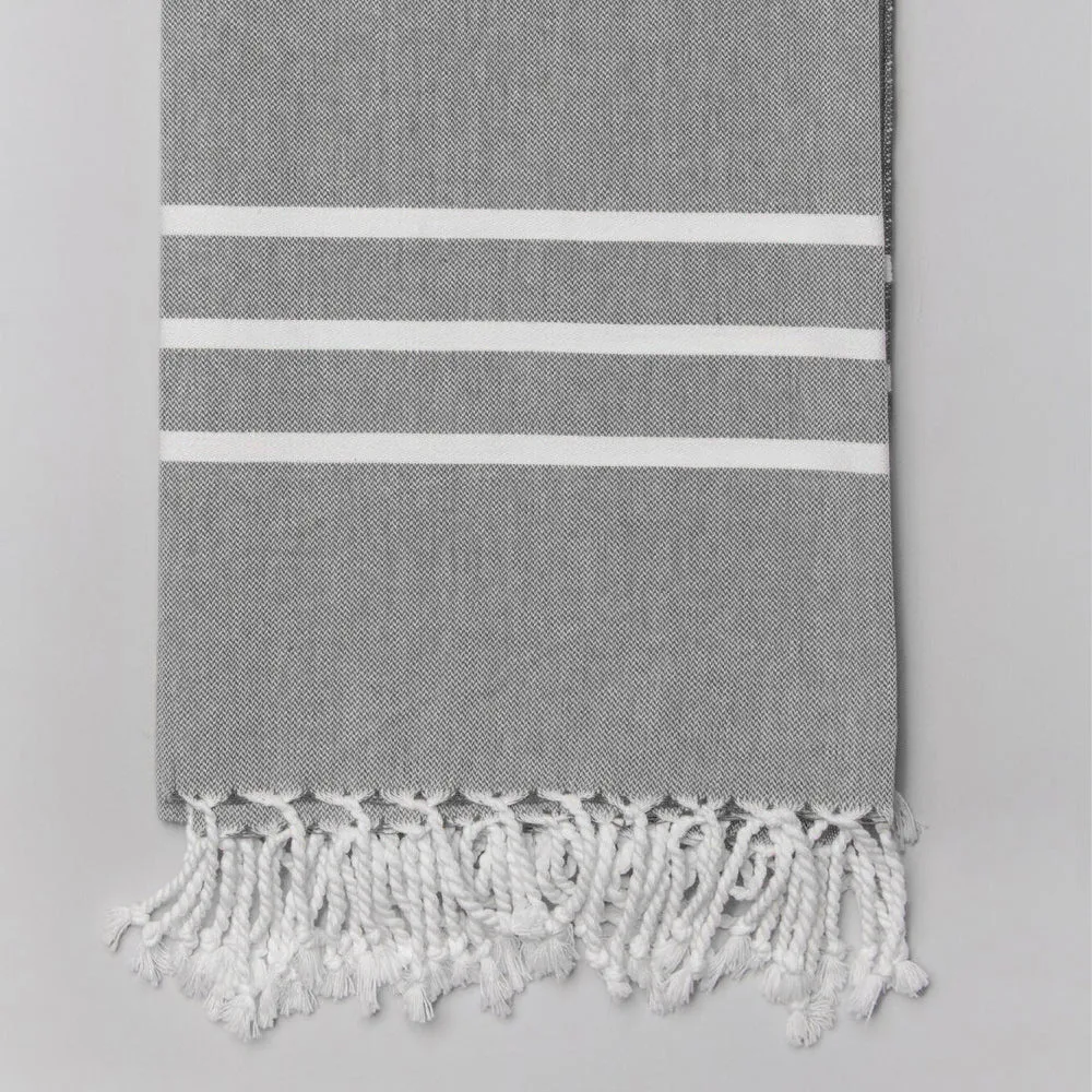 Grey Bath Towel – Antiochia Collection