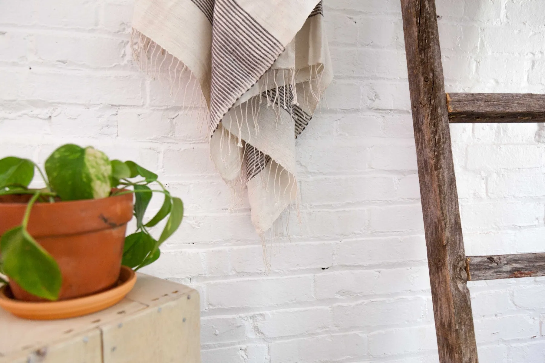 Grey Riviera Bath Towel/Beach Towel