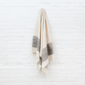 Grey Riviera Bath Towel/Beach Towel