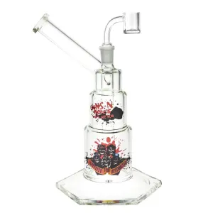 Gun's N' Roses-"Appetite For Destruction"-10"-Hex Base-Dab Rig-1 Count