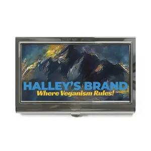 Halley's Brand Business Card Holder