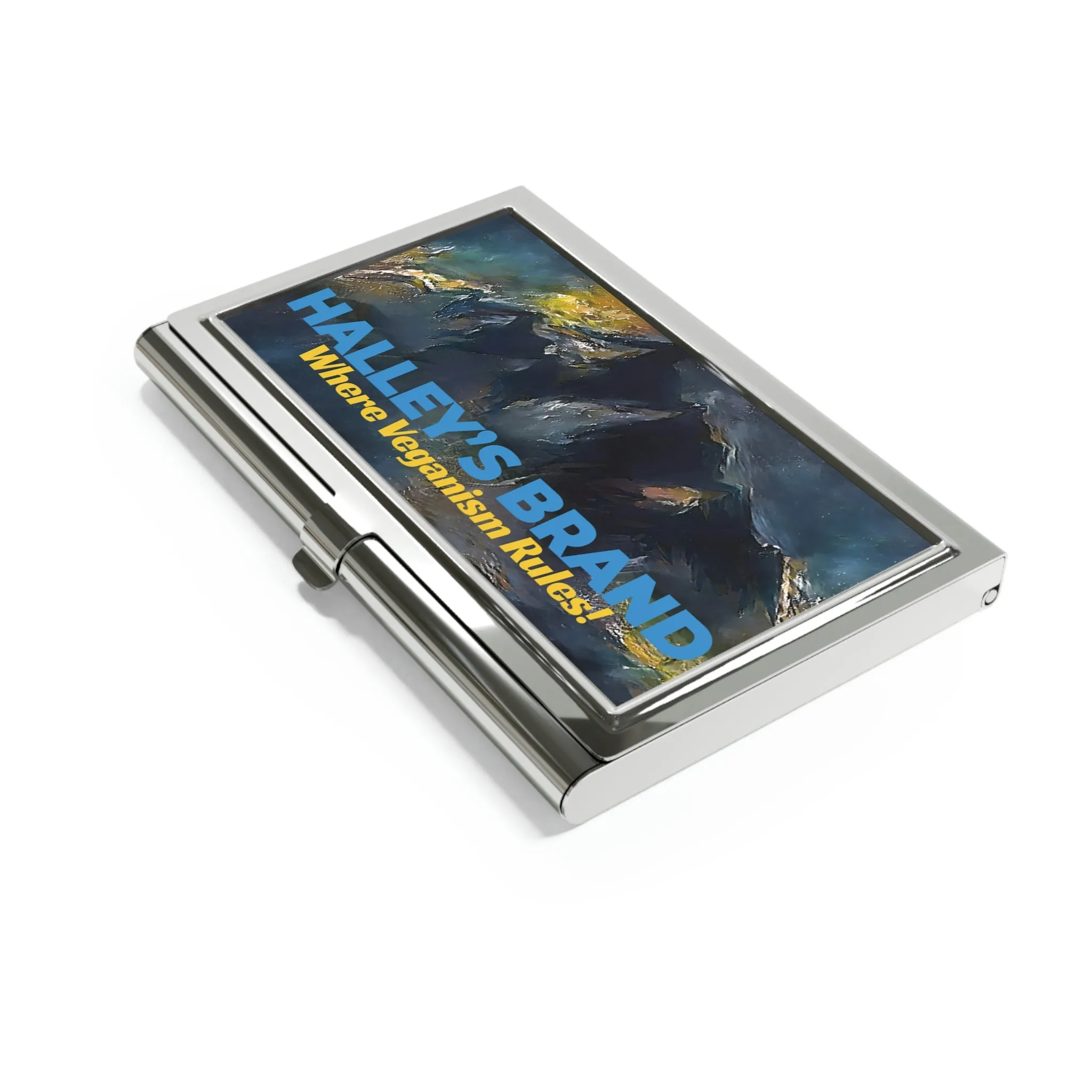 Halley's Brand Business Card Holder
