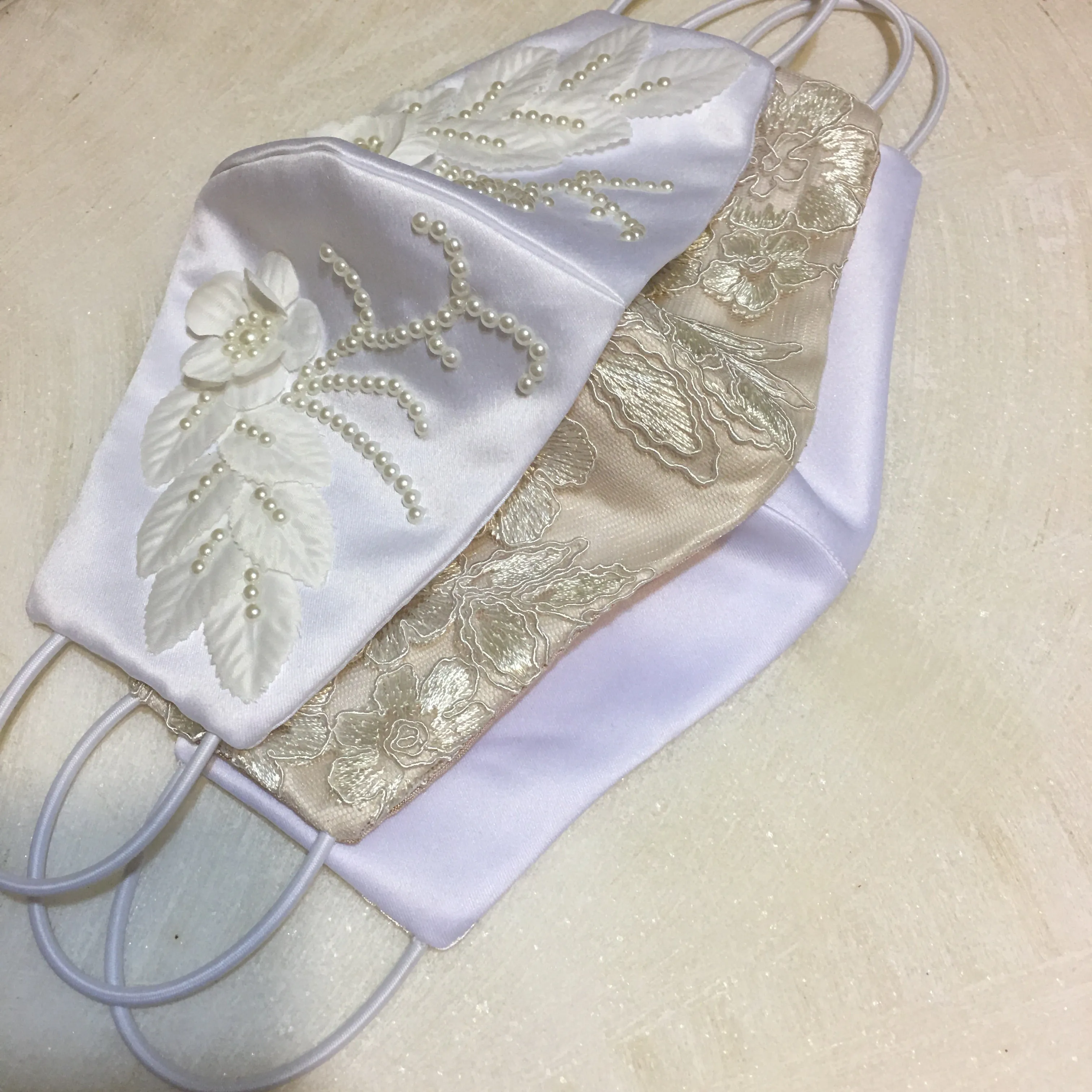 Hanne Lace Bridal Face Mask