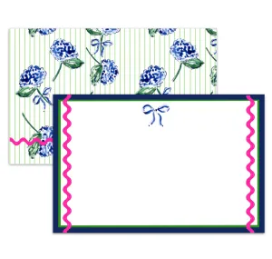 Heidi hydrangea note cards