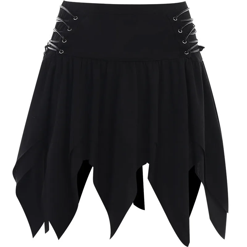 High Waist String Skirt
