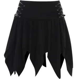 High Waist String Skirt