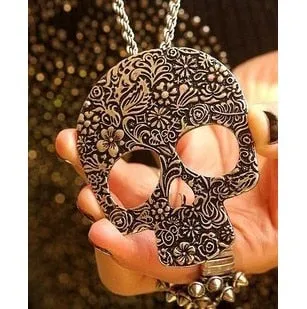 Hollow Skull Necklace