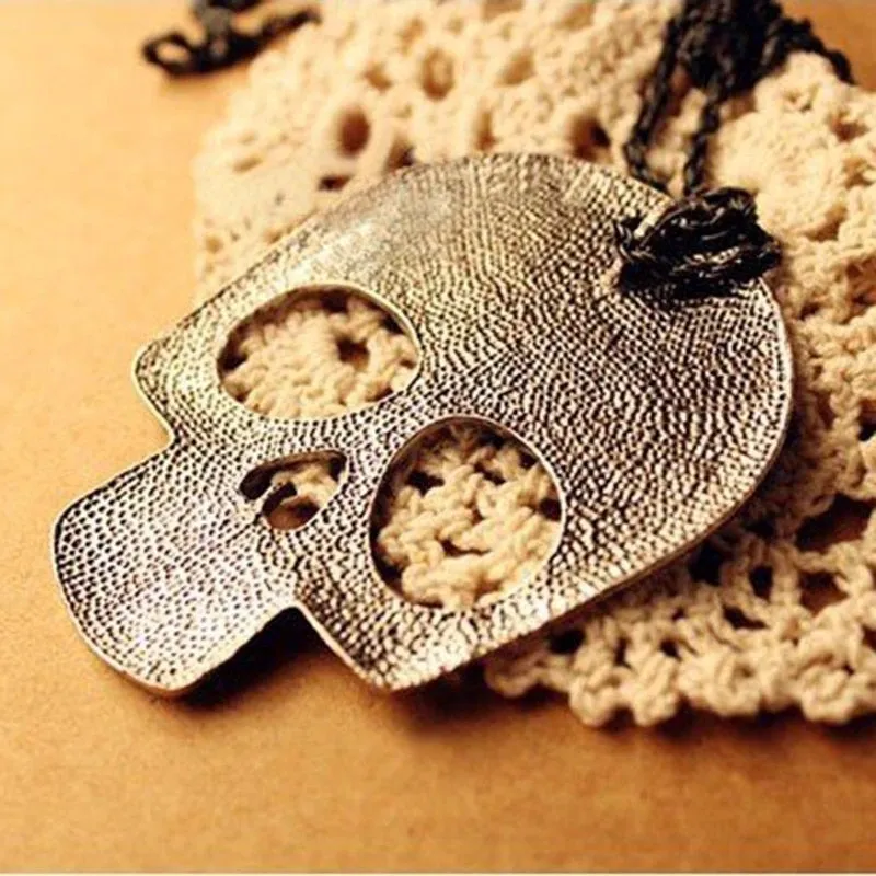 Hollow Skull Necklace