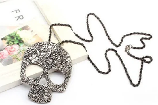 Hollow Skull Necklace