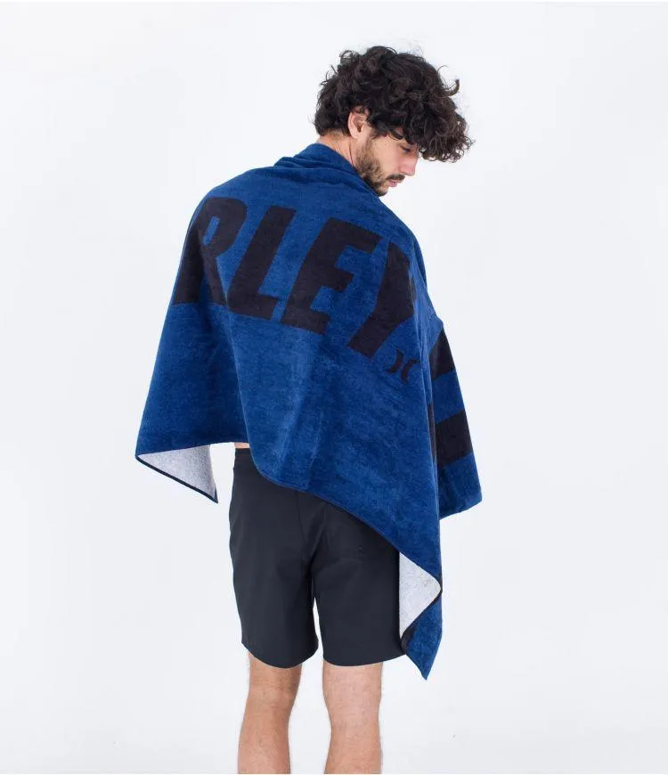 Hurley Fastlane 2 Beach Towel Poseidon Blue