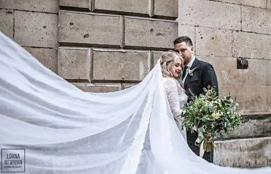 Ivory Tulle Veil #4049
