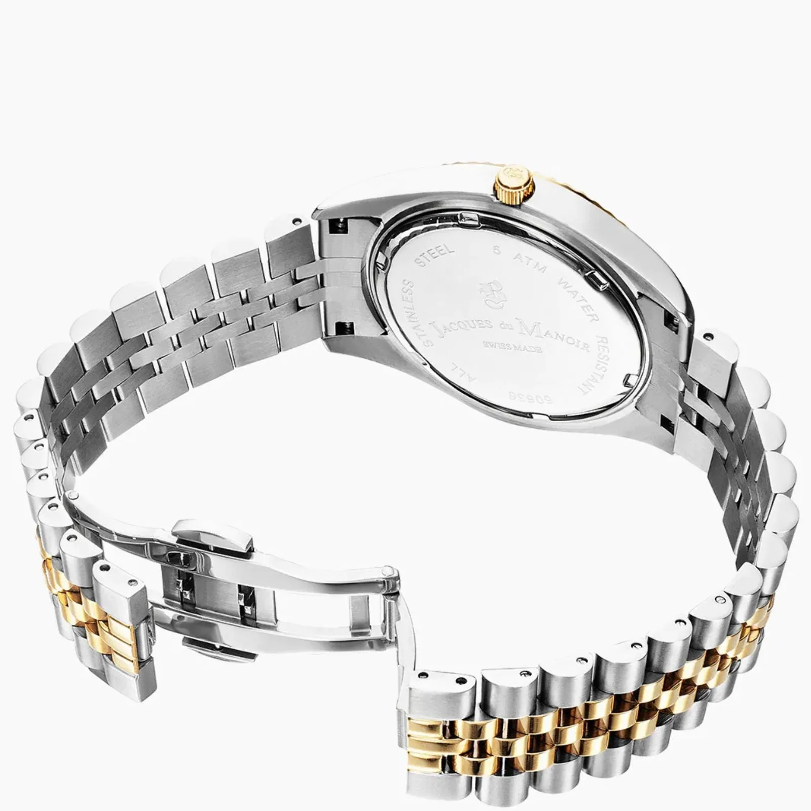 Jacques du Manoir Inspiration Business Two Tone Watch - 40mm