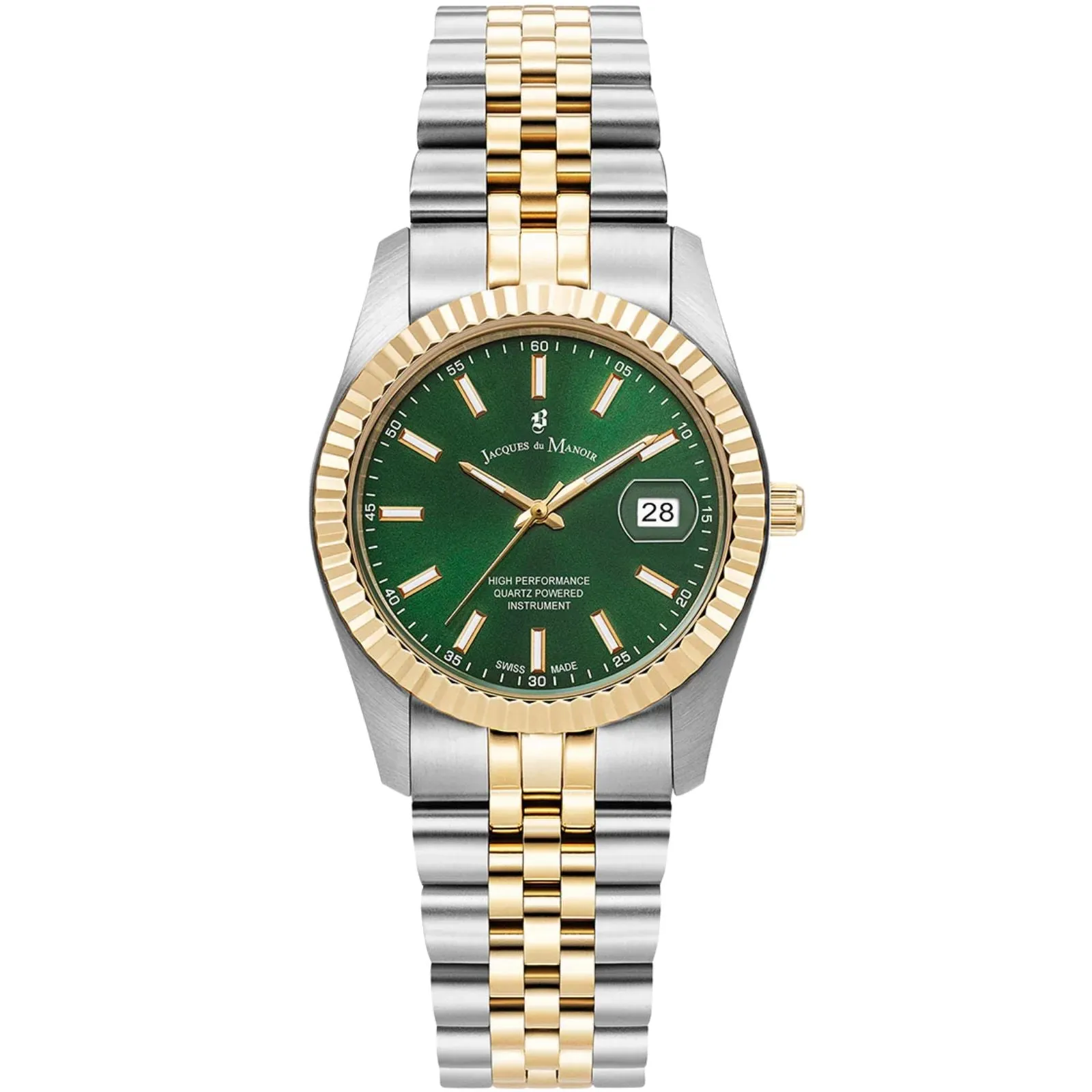 Jacques du Manoir Inspiration Business Two Tone Watch - 40mm