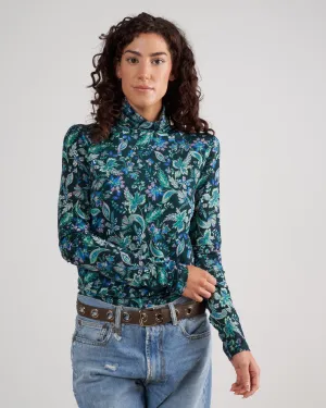 jewel top - dark green