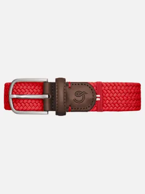 La Boucle Brussels Mono Belt - Red