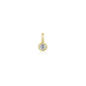 Lafonn April Birthstone Charm Pendant BP010DAG