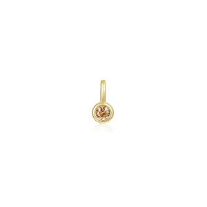 Lafonn November Birthstone Charm Pendant BP010YTG