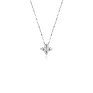Lafonn Simulated Diamond Trillium Bud Necklace N0343CLP