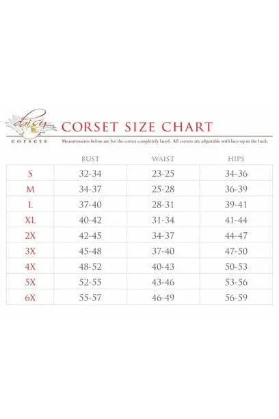 Lavish 3 PC Golden Gothic Angel Corset Costume